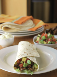 Steak Fajitas and Avocado Salsa
