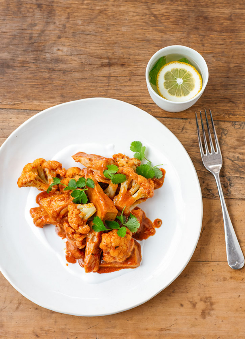 Jackfruit and Cauliflower Curry